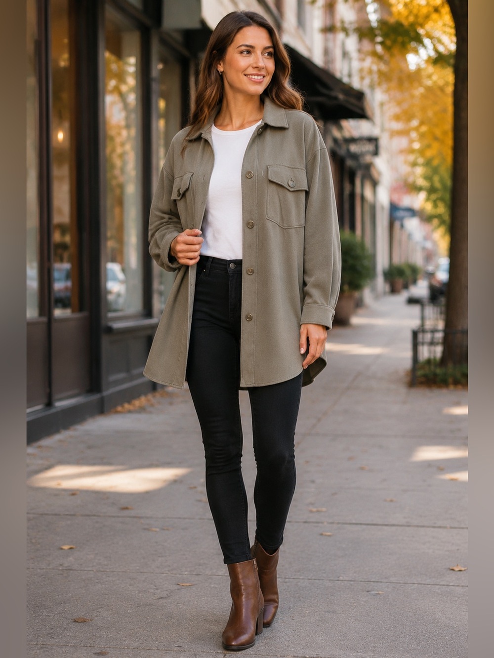Joie Oversized Trench Coat